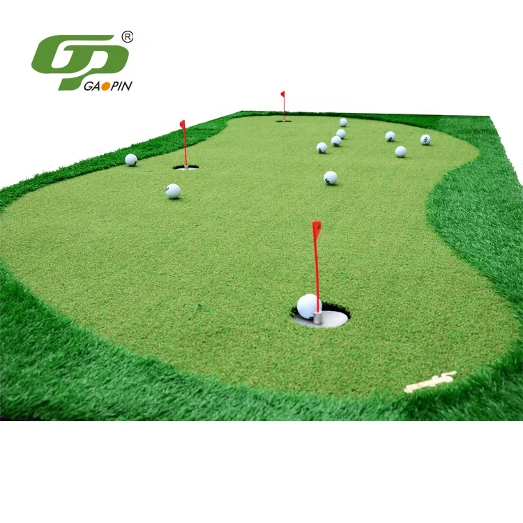 

GP Golf Putting Green Golf Mat putting Anti-Water Rubber Mat mini golf Outside Use