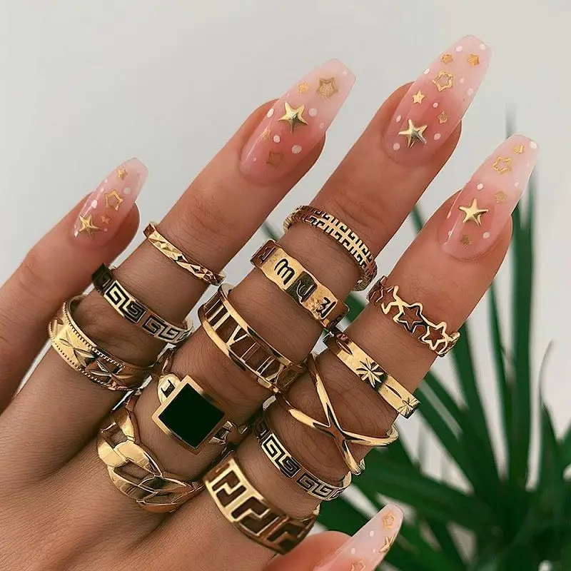 

New Material knuckle ring set With Good Shop