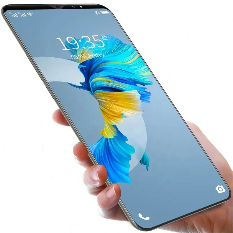 

2021 Huwei New Design Mate40 pro Smartphone 7.3 Inch with 6+128GB Large Memory Smartphone Mobile Phone with 4G/5G Dual Sim Card