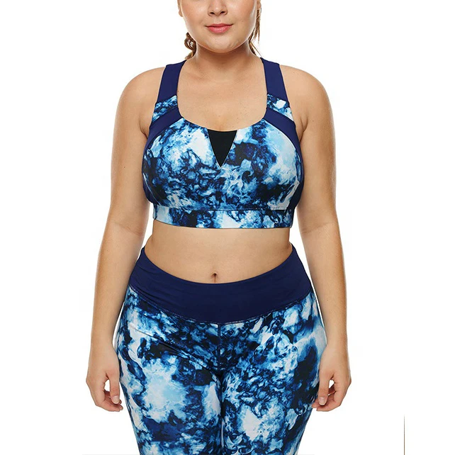 plus size crop top set