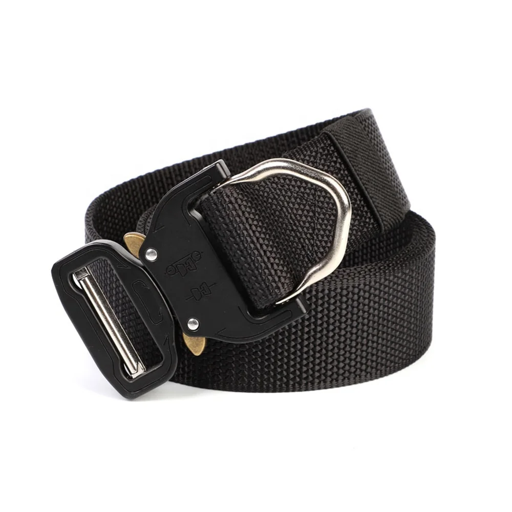D Ring Tactical Nylon Utility Belt