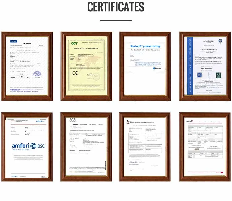 certificates