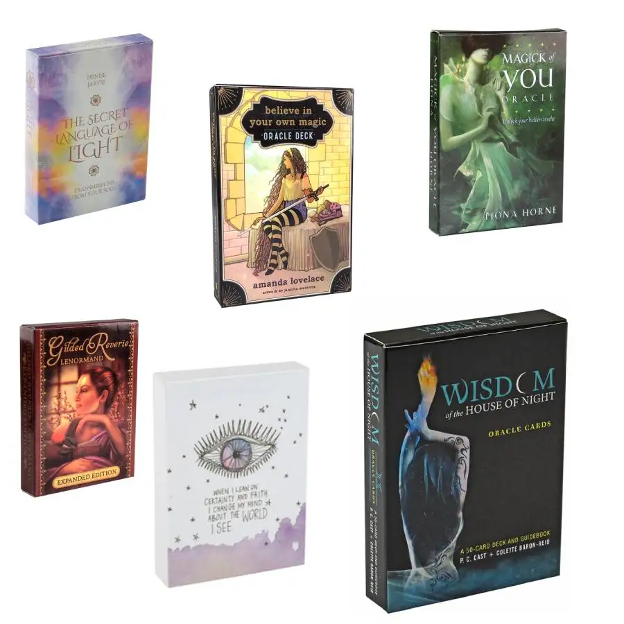 

2021 New Board Game Divination Oracle cards fortune telling cards inspirational card deck, 300 different styles