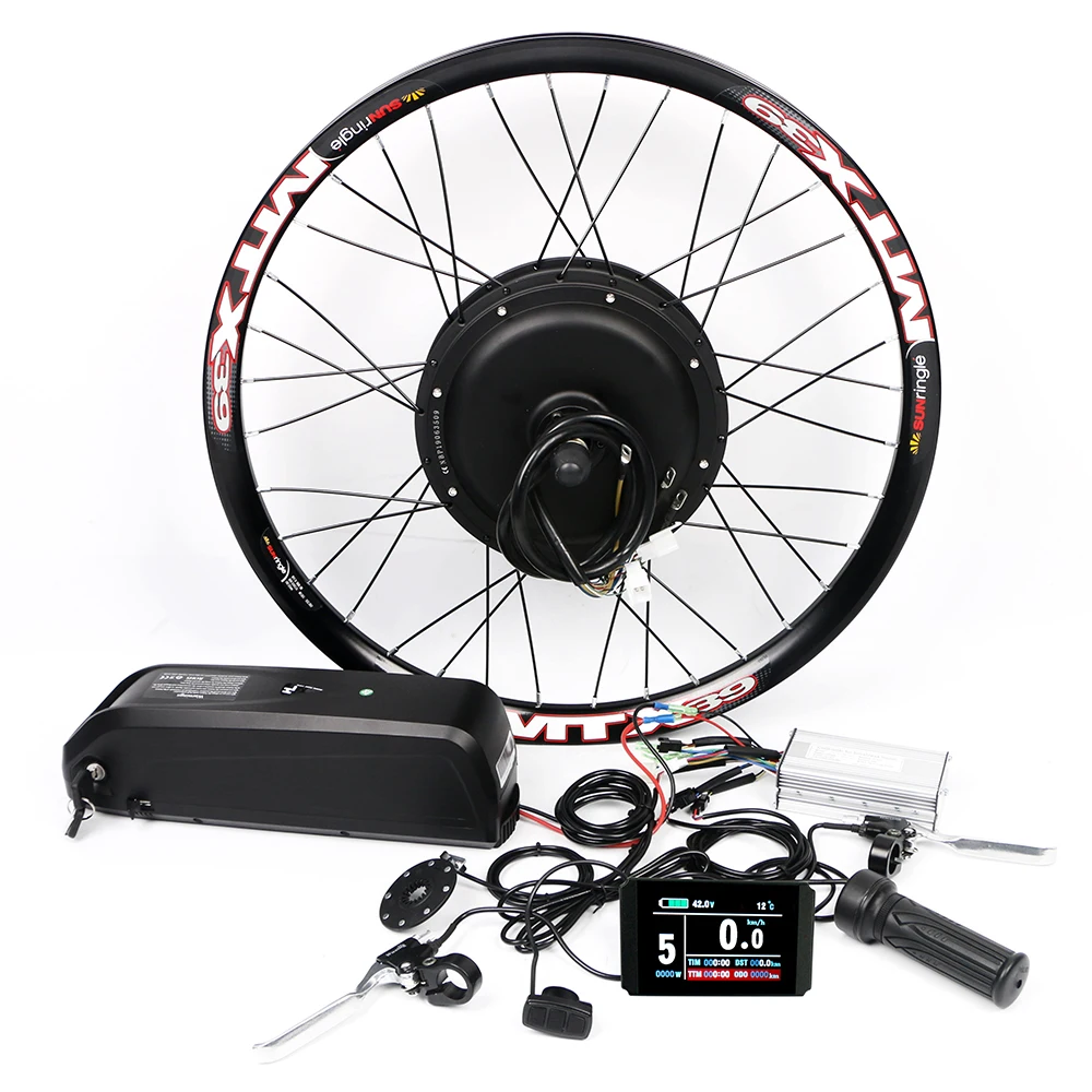 

Free Shipping!!!! Hottest wholesale cheap 500W Electric Bike Kits with LCD