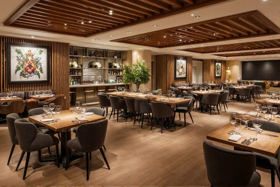 Close-up of signature ginger-infused dish at a Bleu Ginger restaurant showing culinary presentation