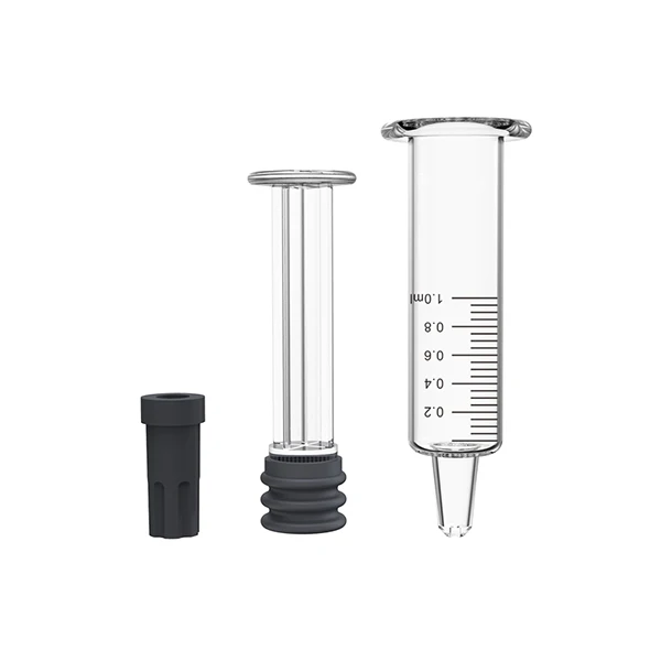 
Medical glass prefilled 1ml luer lock syringes 