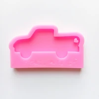 

Shiny truck car keychain mold silicone molds jewelry moulds