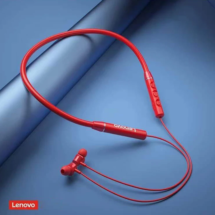 

Original Lenovo Earphones Neckband QE03 Blue-tooth V5.0 Tws Earbuds Noise Reduction Lenovo QE03 QE07 Wireless Wired Headphones