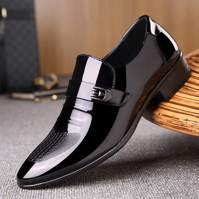 

Men's Summer / Fall Classic / Casual Daily Office & Career Loafers & Slip-Ons Faux Leather Non-slipping Shoes