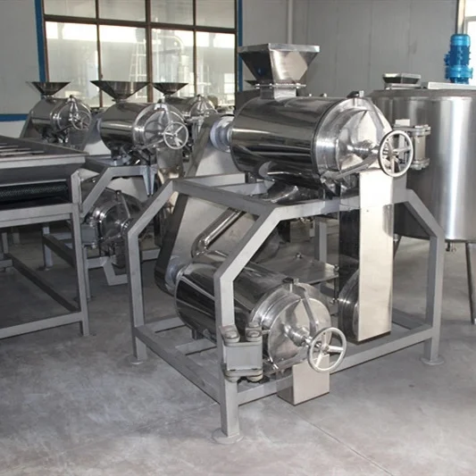 Stainless Steel Used Industrial Apricot Mango Fruit Pulper Machine  WT/8613824555378