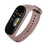 

2019 Hot Selling New Wearfit App M4 Smart Bracelet Real Heart Rate Chip IP67 Waterproof 90Mah Battery