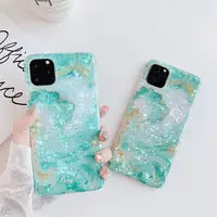 

iphone 11 case IMD process Soft TPU Luxury Marble mobile phone shell Covers For iPhone xs/11 pro max