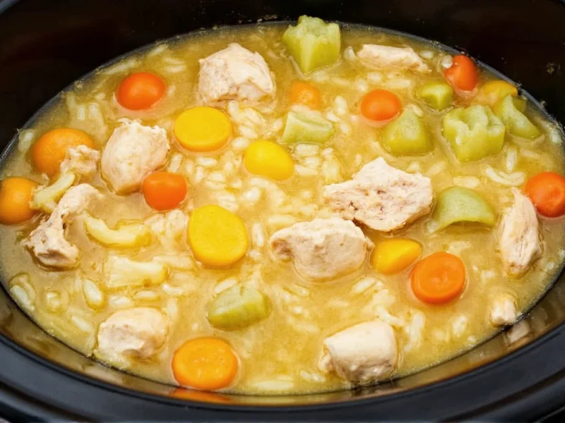 Perfect Slow Cooker Chicken and Rice Soup Recipe