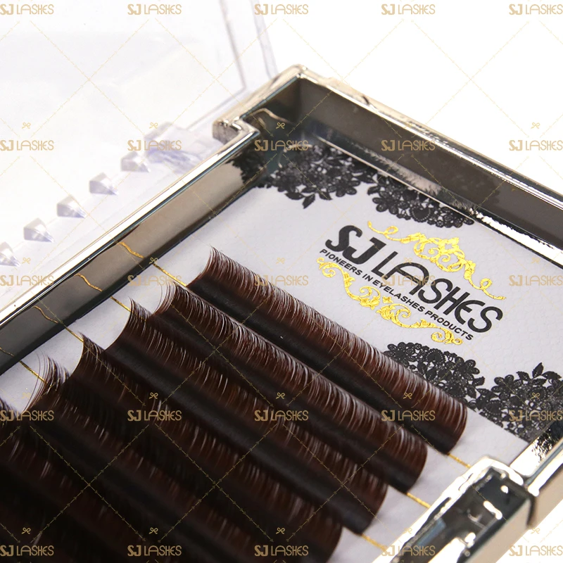 

lashes 3d mink short Wimpern verlangerung Individual Lashes Custom Private Packaging, Naturl black / jet black