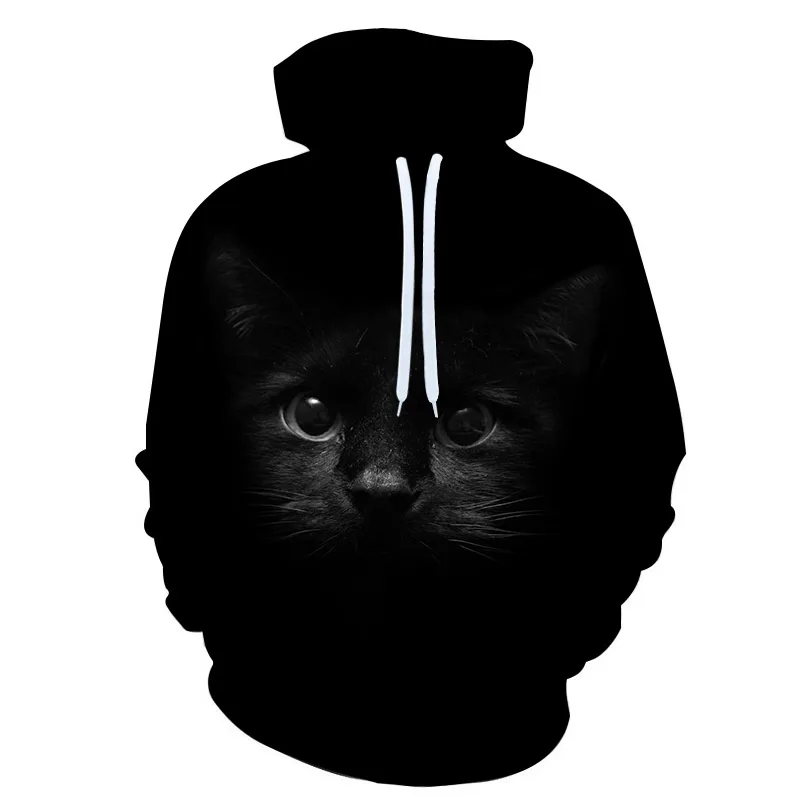 

Black sweater Black cat pattern sweater