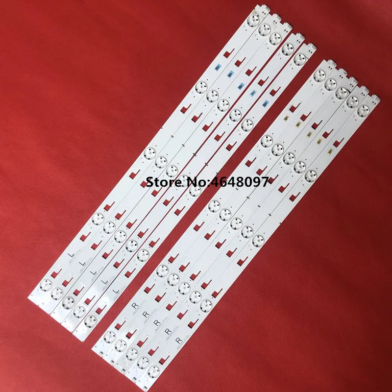 

100% New 10pcs/Kit LED strips for SO NY TV KD 55X8000C LSY550FN02 00 SVY550AH0 Rev00 5LED L 150223 SVY550AH0 Rev00 5LED R 150223