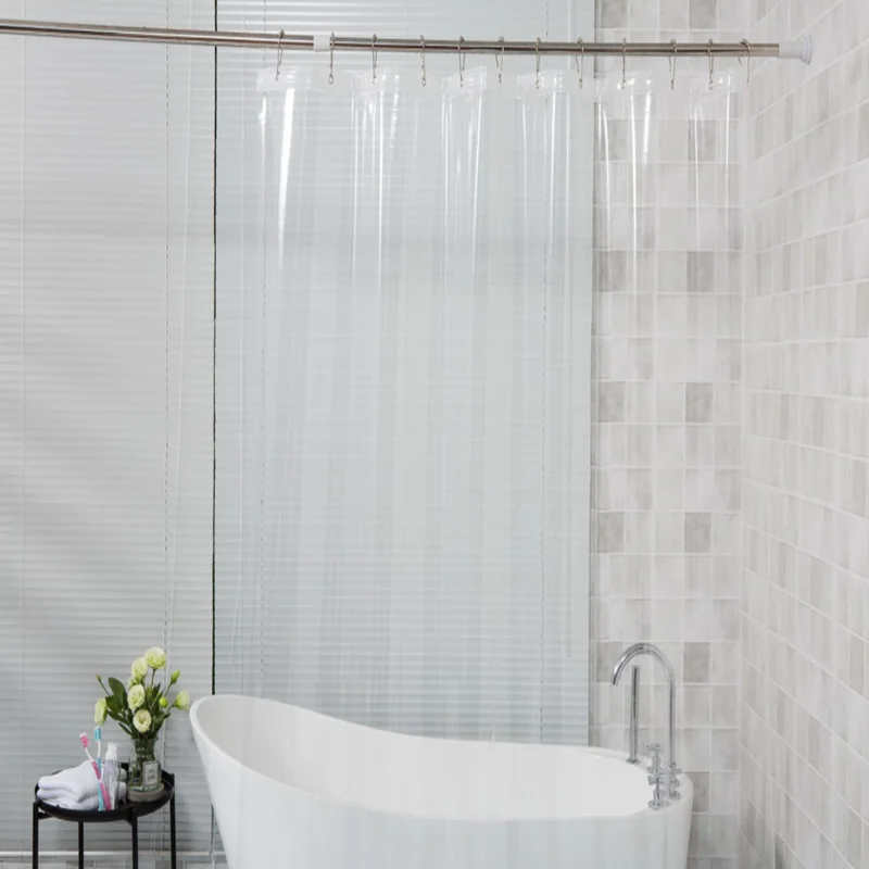 Bathroom Shower Curtain Heavy Duty Peva Shower Curtain Liner Anti