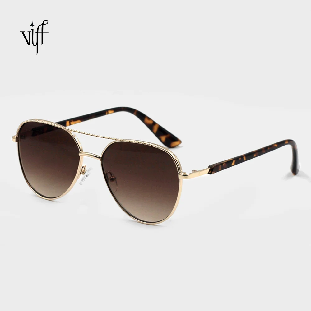 

VIFF HM19663 Fashion Men Women sunglasses Mirror Vintage Aviation Pilot Sun glasses