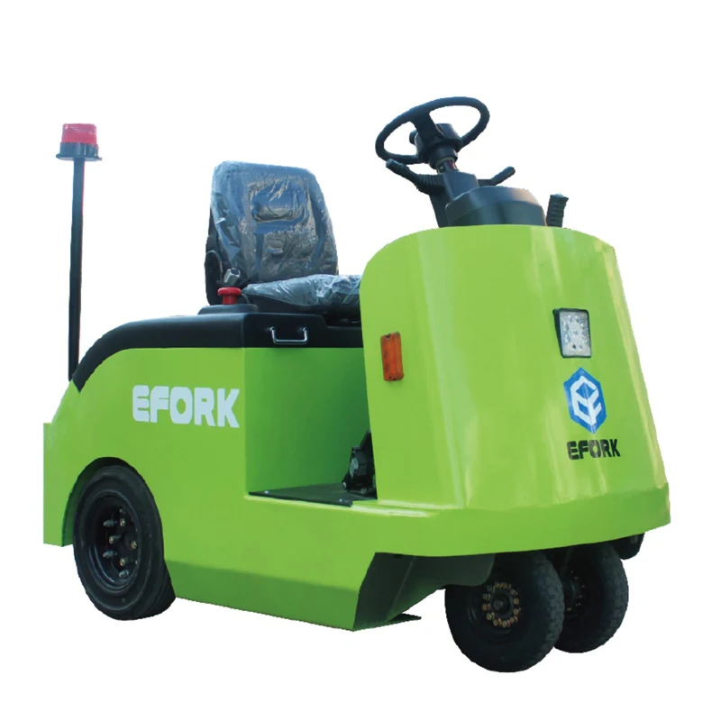 
3 ton to 6 ton electric tow tractor towing truck seated type electric trailer trail truck 