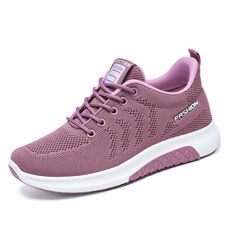 

knitted Breathable Knitting Sports women's cloth Running Shape Colors OBM Brand Shoes, 4 colors