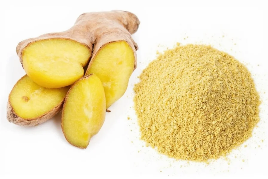 Fresh Ginger vs Ground Ginger: Key Differences & Uses