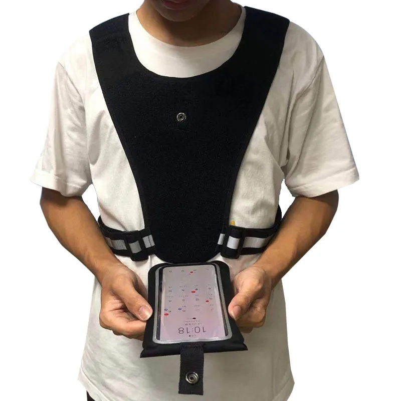 

Wholesale amazon hottest products running vest mobile phone holder, Black