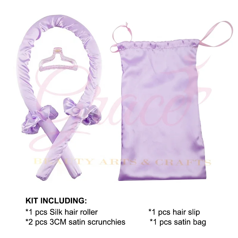 

New arrival silk roller for curling the hair curling rollers, Customized