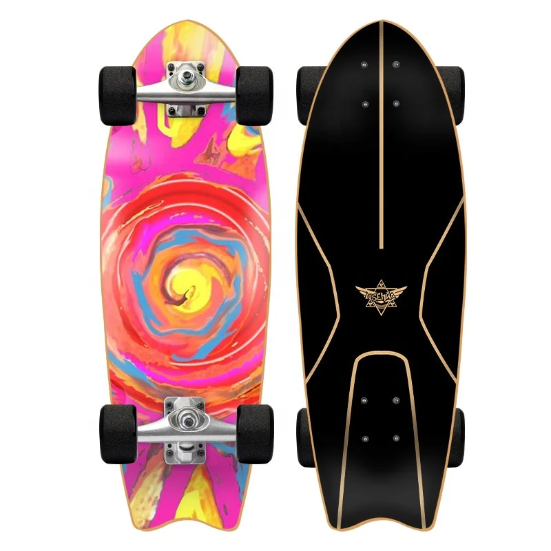 

Hot Selling Luxury 7 Ply Durable Maple Skateboard Complete Set, Customized color