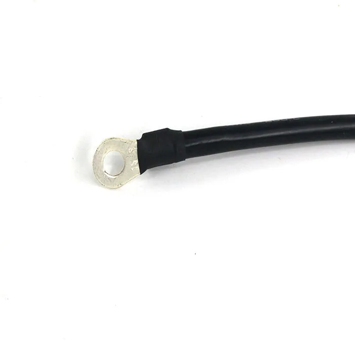 black and red Insulated Crimp Terminal Ring Electrical Wire Car Battery Terminal silicone wires - ANKUX.COM