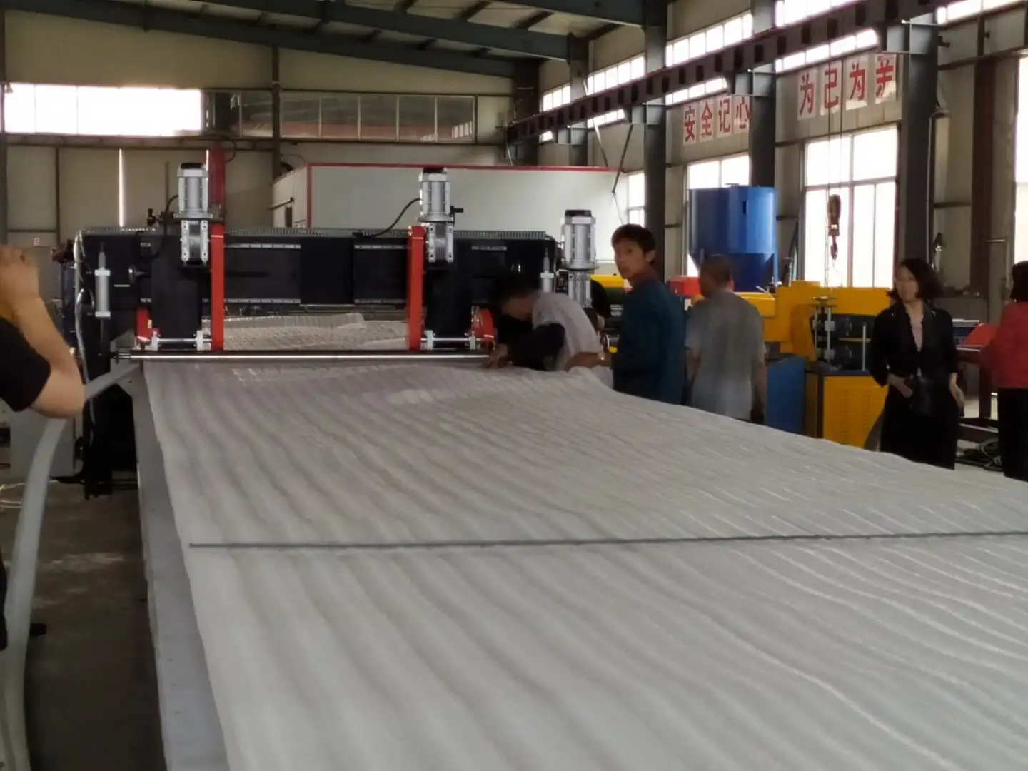 
Bending Grooving Machine for XPE EPE making Building shockproof heat preservation sound insulation drainage materials 