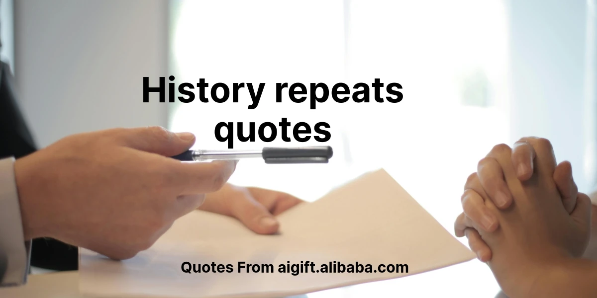 history repeats quotes