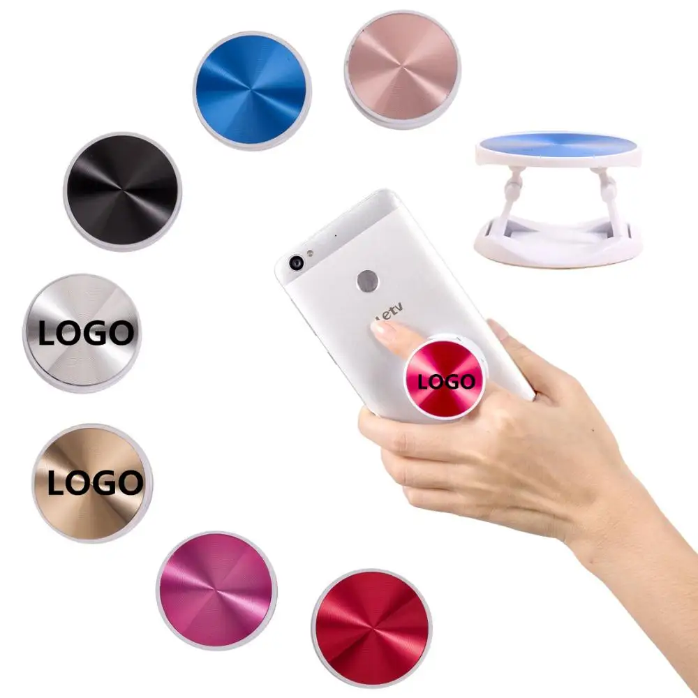 

2021 trending amazon customized logo high quality CD pattern magnetic car cell phone holder accessories, Multi color