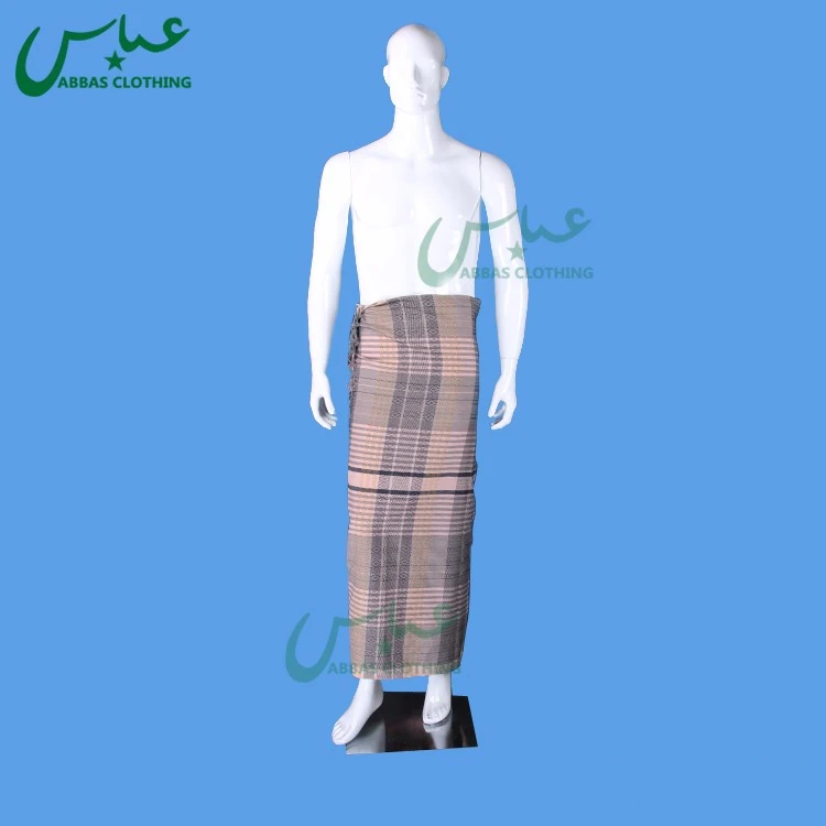 

Ready to Ship 2021 Dubai Men Islamic Clothing Skirt Sarong for Men, 5 colors per design
