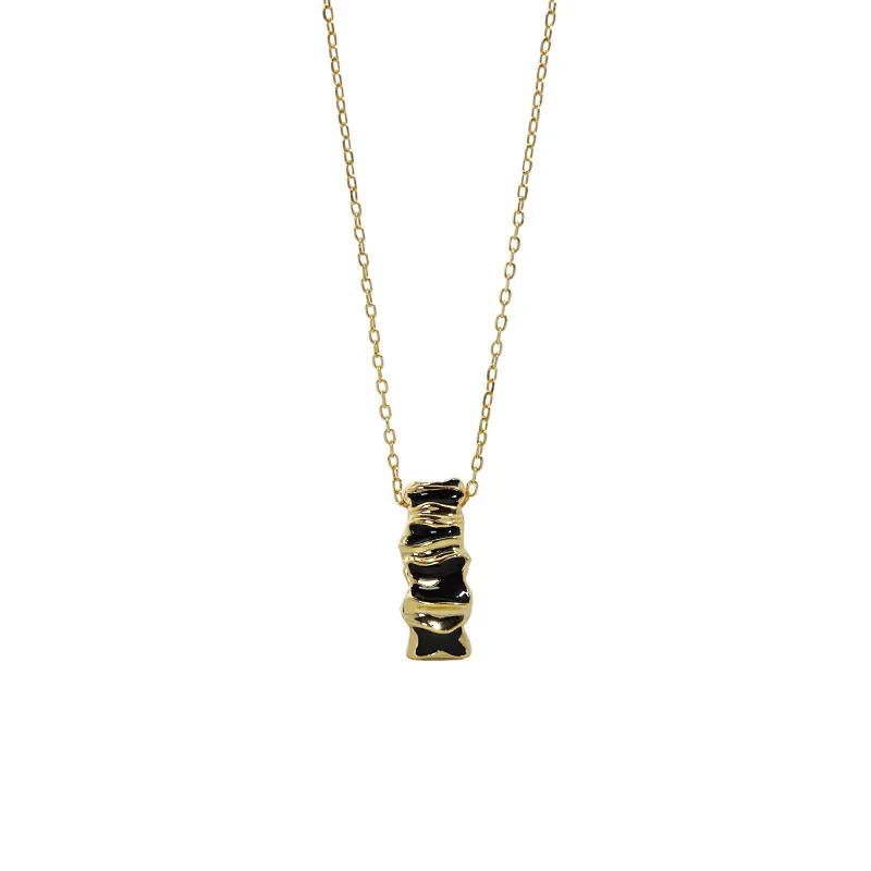 

VIANRLA 925 sterling silver ring pendant necklace 18k gold plated pendant necklace
