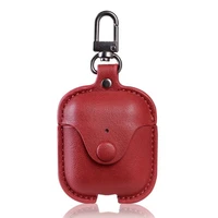 

Full Protective for Airpods Case PU Leather Wireless Earphone Charging Case