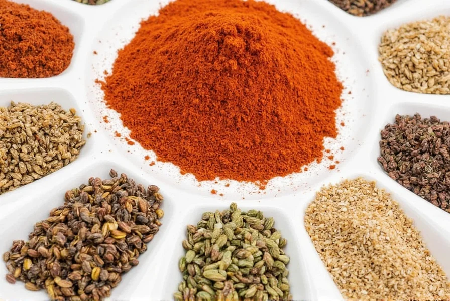 Chef smiling with homemade spice blends