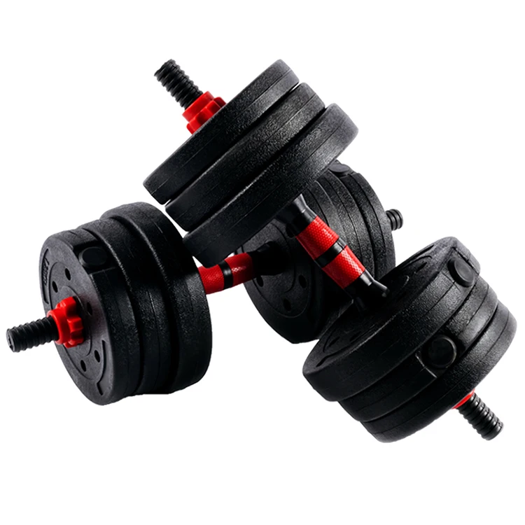 

Custom Logo 24kg Adjustable Dumbbell Gym Weight Lifting Training Dumbbell 30Kg Floating Dumbbell For Men Women, Black+red