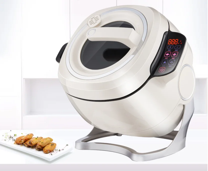 Household Drum Type Multifunction Cooking Machine Intelligent Stirfry