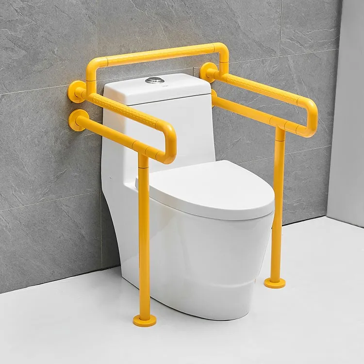 bathroom-grab-bar-stainless-3W009-full-frame-rear-view-wall-floor-anchor-geometry-toilet-surround