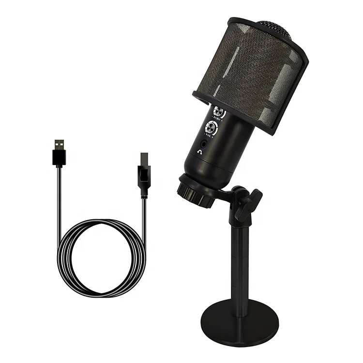 

Phones Connect Blue tooth wireless USB Professional Condenser Studio Karaoke Mic Microphone with Stand for Recording Gaming MIC
