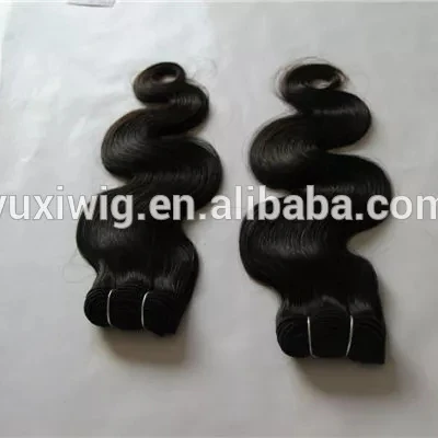 

9a grade body wave 100% virgin indian remy hair weft natural color in stock