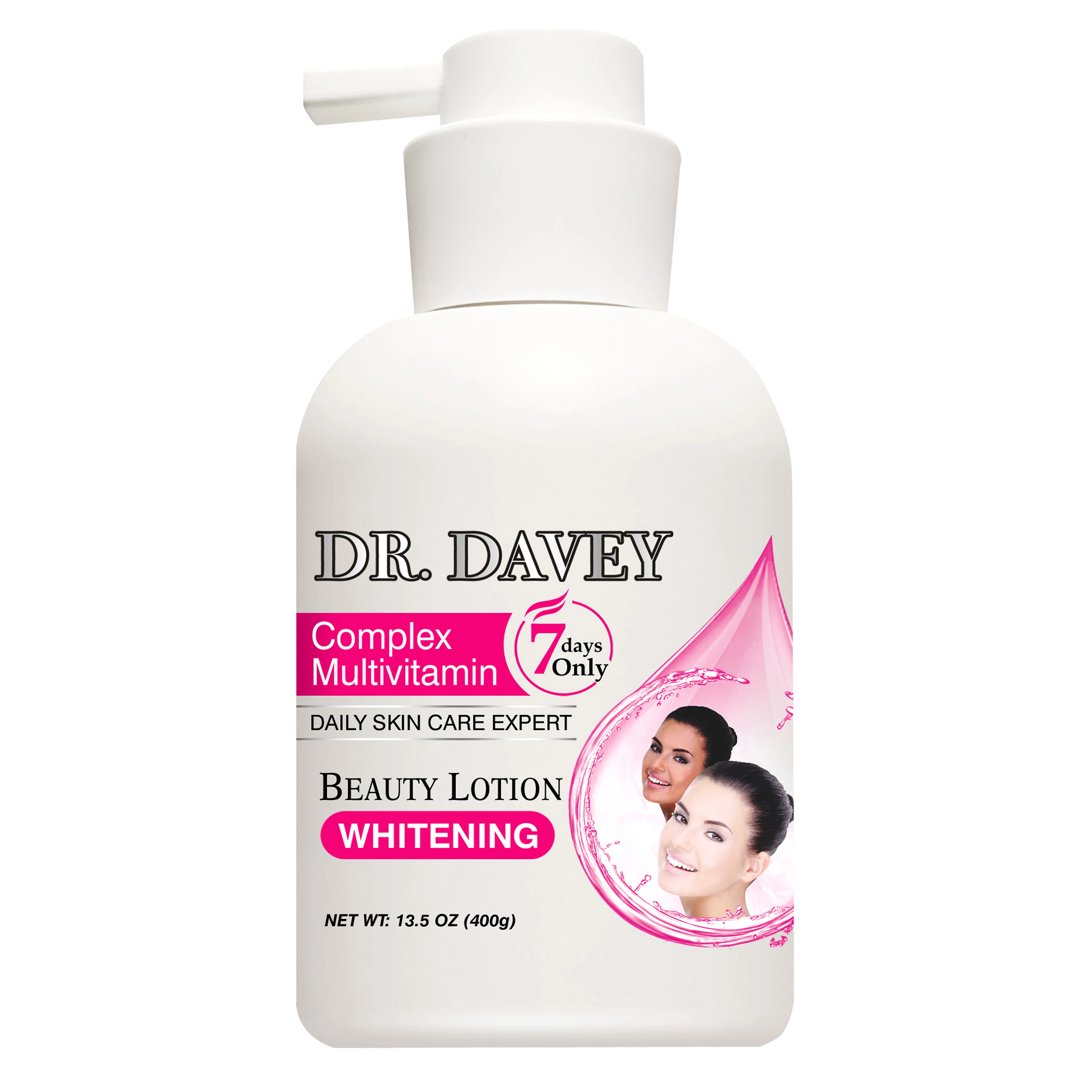 

DR.DAVEY Natural Whitening and Moisturizing Lotion Nourish Skin care Body Lotion