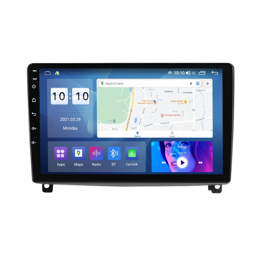 

MEKEDE 2 Din Android Auto Car Radio Video Multimedia Player For Peugeot 407 2004-2011 with Navigation GPS