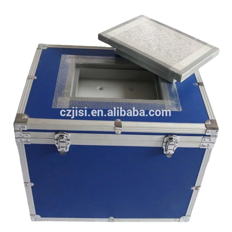 

Mobile Food Grade PP Plastic Ice Cream Truck Cooler Box With Ice Brick -22C