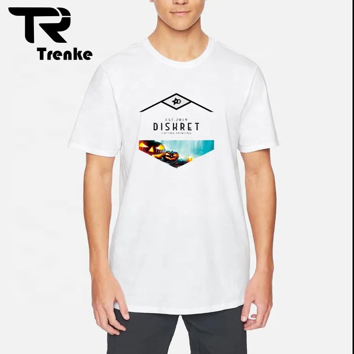 

Dropshipping Custom Printing t shirts men Short Sleeve Wholesale DTG tshirt