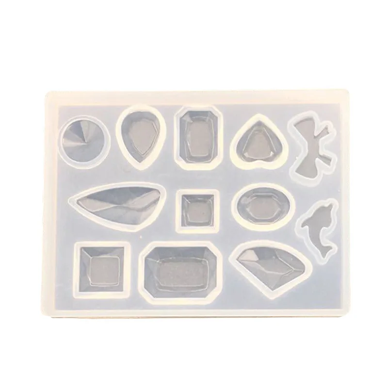 

Gem Stone Resin Silicone Mould Sea Shell Starfish Diy Epoxy Jewelry Making Pendant Cake Decoration Mirror Crystal Molds, Customized colors