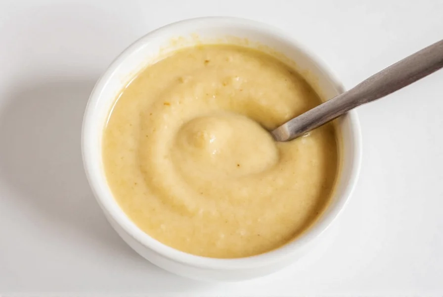 Tahini with lemon, garlic, and chili