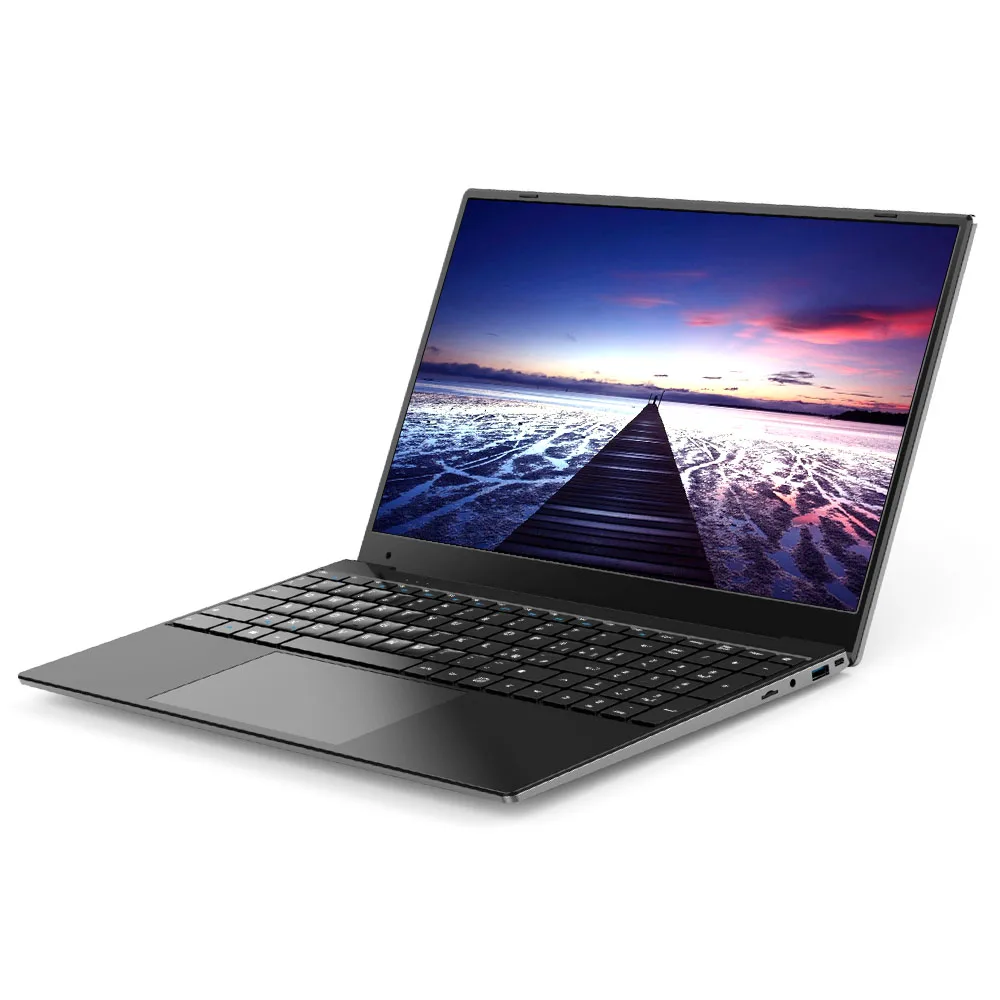 

2020 laptops 15.6 inch FHD 1080 screen PC RAM 8GB SSD 128GB Windows 10 laptop with quad core inter laptop, Silver