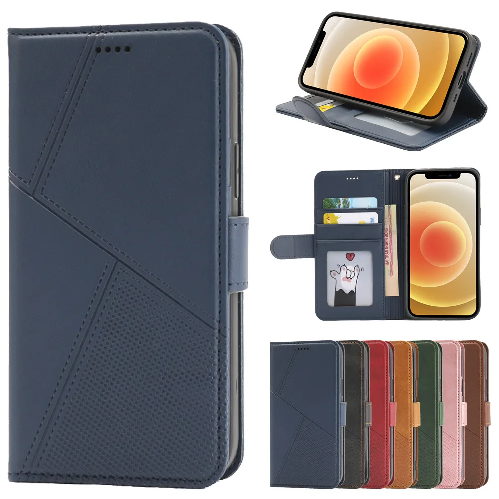 

Hot sell Pu leather case Card holder wallet Flip case for Iphone 13 pro, Blue,black,red,pink,purple,light,grey