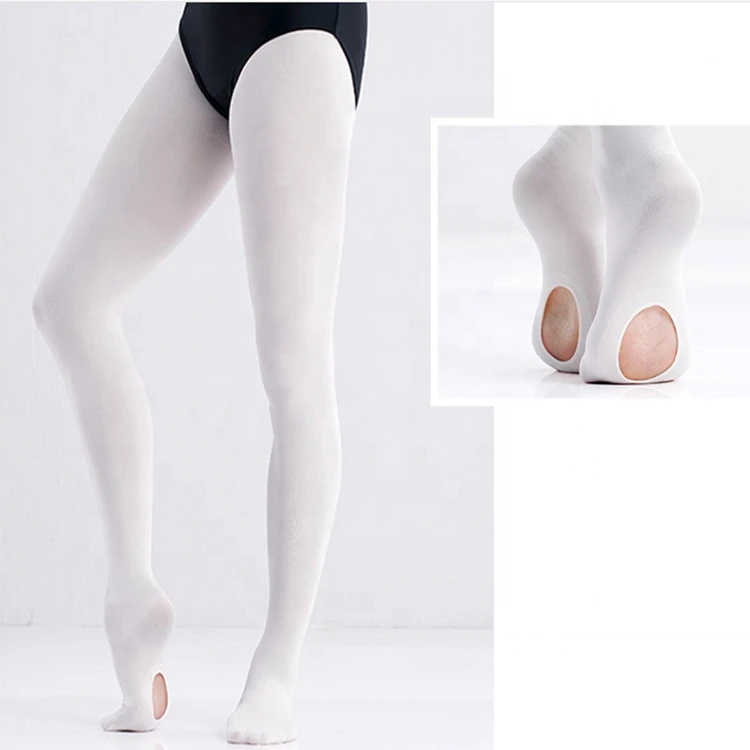 Wholesale Ultra Soft Girls Convertible Dance Ballet Tights Dance Ballet